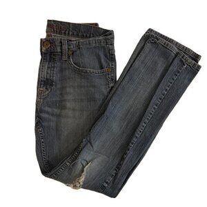 Cody James Mens Blue Denim Jeans Distressed‎ Straight Leg Size 34x34
